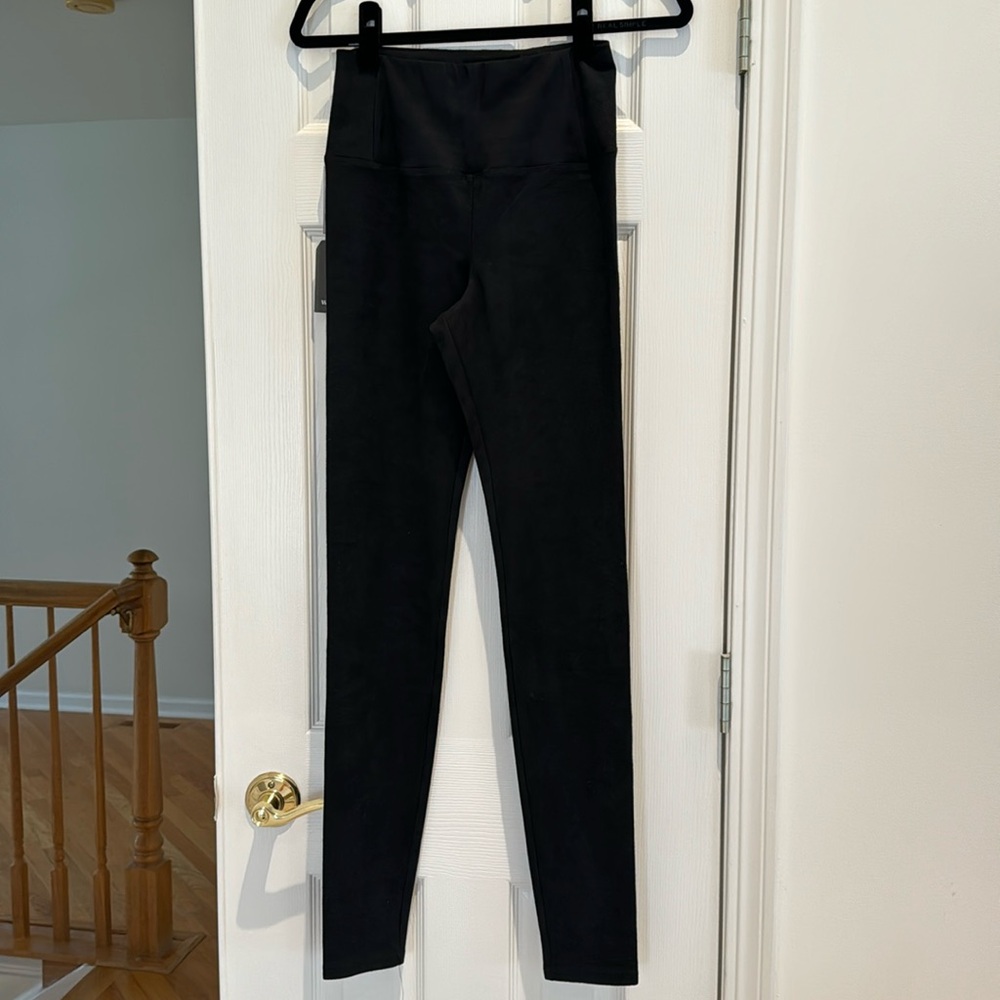 ARITZIA FAUX SUEDE LEGGINGS
